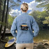 Butterfield Lake Loon Pair Denim Jacket