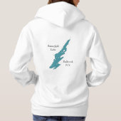 Butterfield Lake Loon Pair Hoodie (Achterkant)