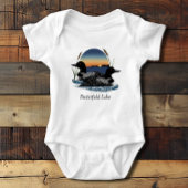 Butterfield Lake Loon Pair Romper