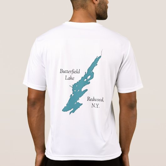 Butterfield Lake Loon Pair T-shirt (Achterkant)