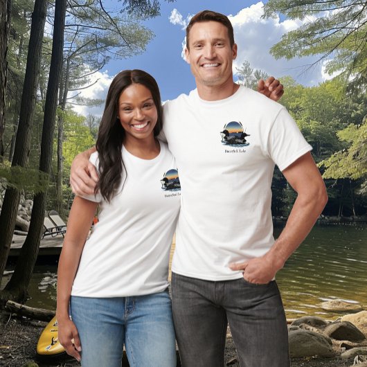 Butterfield Lake Loon Pair T-shirt