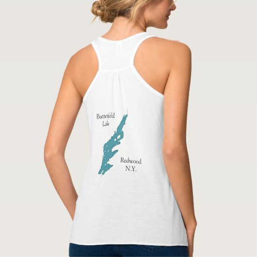 Butterfield Lake Loon Pair  Tanktop (Achterkant)