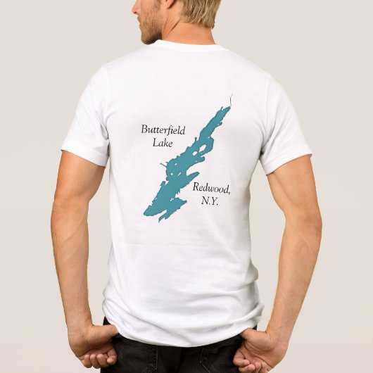Butterfield Lake Loon Pair Tri-Blend Shirt (Achterkant)