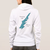 Butterfield Lake Loons Pair Hoodie (Achterkant)