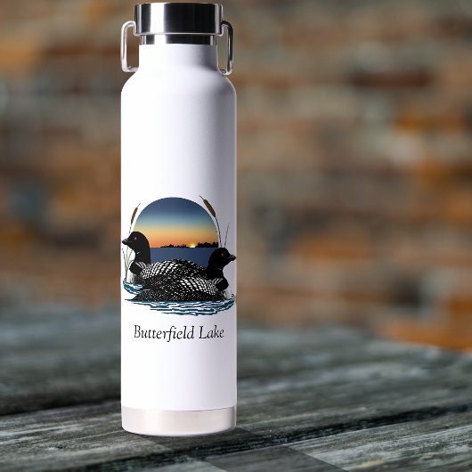 Butterfield Lake Paar Duikers Waterfles