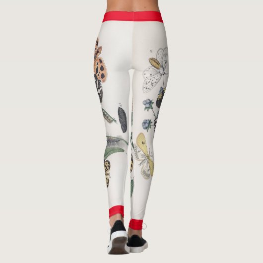 BUTTERFLES EN Leggings MET AFDRUKTE LEZEN (Achterkant)