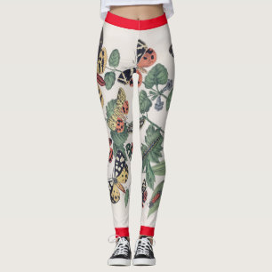 BUTTERFLES EN Leggings MET AFDRUKTE LEZEN
