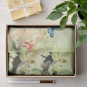 BUTTERFLES EN MAGNOLIA WEEFSELPAPIER TISSUEPAPIER (Geschenk)