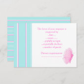 BUTTERFLES FLUTTER RSVP (Voorkant / Achterkant)