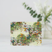 BUTTERFLES GARDEN PC5-ontwerp Briefkaart (Staand voorkant)
