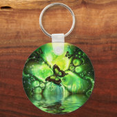 BUTTERFLES GREEN MEDOW SLEUTELHANGER (Voorkant)