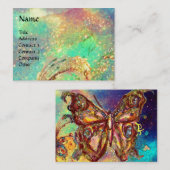 BUTTERFLES IN SPARKLES VISITEKAARTJE (Voorkant / Achterkant)