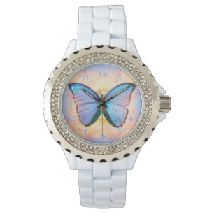 BUTTERFLES METAMORFOSE HORLOGE