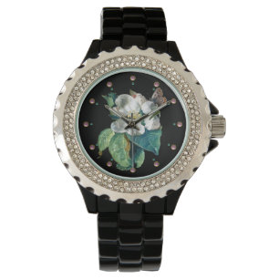 BUTTERFLES OP HET WITTE STROOM, ZWARTE STROOM HORLOGE