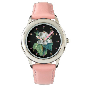 BUTTERFLES OP HET WITTE STROOM, ZWARTE STROOM HORLOGE