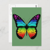 BUTTERFLES POSTKAART (Voorkant / Achterkant)