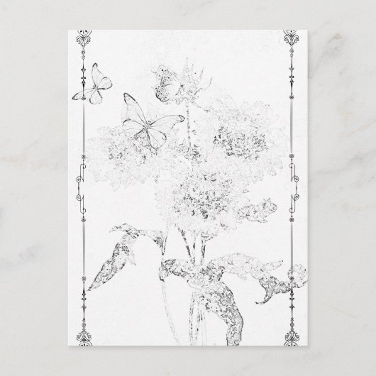 BUTTERFLES | Schildbare Briefkaarten© Briefkaart (Voorkant)