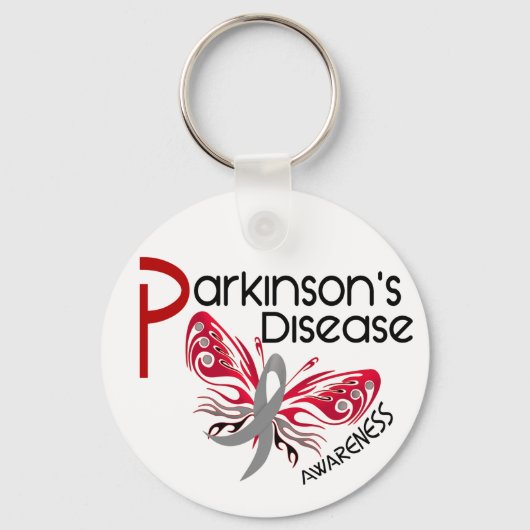 BUTTERFLES VAN Parkinsons Disease 3.1 Sleutelhanger (Voorkant)