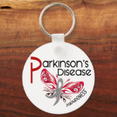 BUTTERFLES VAN Parkinsons Disease 3.1 Sleutelhanger (Voorkant)
