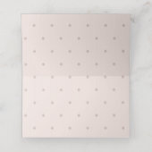 BUTTERFLES VOOR ELEGANT CUTE BLUSH WATERVERF WEDIN PLAATSKAARTJE (Binnenkant ongevouwen)