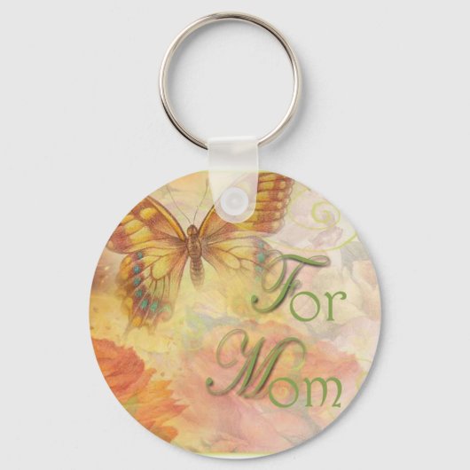 BUTTERFLES VOOR MOMPLATTELANDSSLEUTELHANGER SLEUTELHANGER (Voorkant)