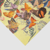 BUTTERFLES WEEFSELPAPIER IN GEEL TISSUEPAPIER (Detail)