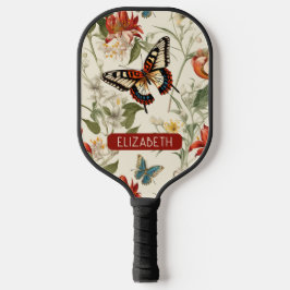   Butterflhy Monogram Naam Pickleball Paddle