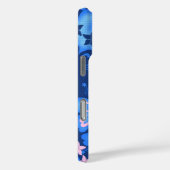 Butterflibiscus Hawaiian Hibiscus Butterfly Blue Case-Mate iPhone Case (Achterkant / Rechts)