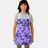 Butterflibiscus Hawaiian Hibiscus Vlinder Paarse Schort (Insitu)