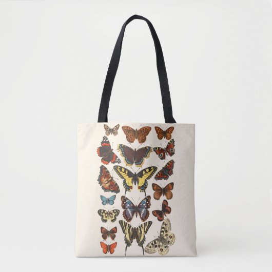  Butterflies 1889 Tote Bag (Voorkant)