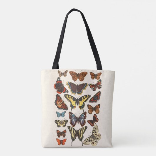  Butterflies 1889 Tote Bag (Achterkant)