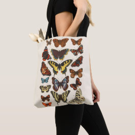 Butterflies 1889 Tote Bag