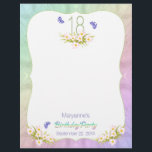 Butterflies 18th Birthday Party Scrapbook Page<br><div class="desc">Op de 18e pagina van het verjaardagsfeest is een beroemde regenboog van kleuren, roze bloemen en lavender vlinders te zien. Het personaliseren van de pagina met de naam en de datum van de verjaardag van het meisje maakt het extra speciaal. Deze maken ook geweldige activiteit of spellen voor het feest....</div>