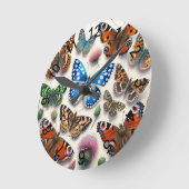 Butterflies 2 ronde klok (Hoek)