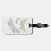 Butterflies 4 bagagelabel (Achterkant horizontaal)