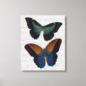 Butterflies 5 canvas afdruk (Voorkant)
