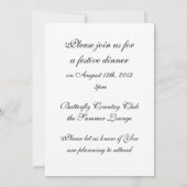 Butterflies Aangepaste Aankondiging - Gepersonalis (Achterkant)