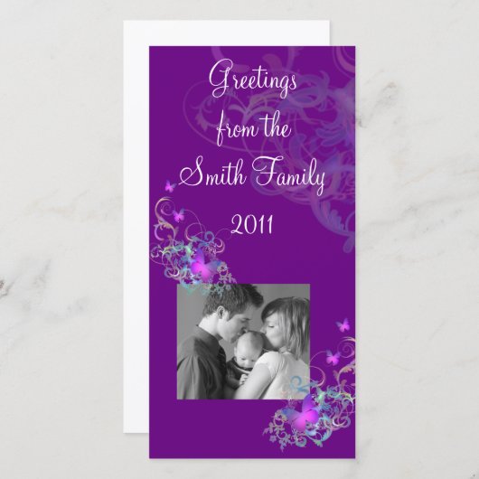 Butterflies Aankondiging (Voorkant / Achterkant)