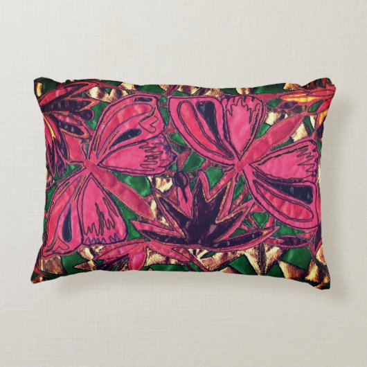 Butterflies Accent Kussen (Achterkant)