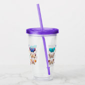 Butterflies Acryl Drinkbeker (Links)