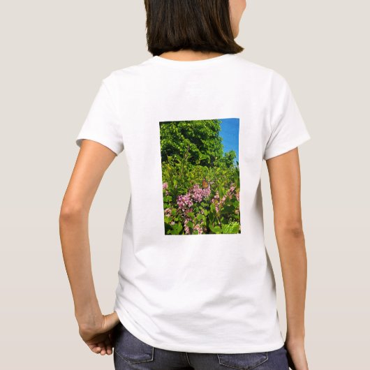 Butterflies. Afdrukken T-shirt (Achterkant)