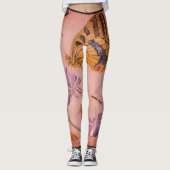 BUTTERFLIES AFDRUKTE Leggings (Voorkant)