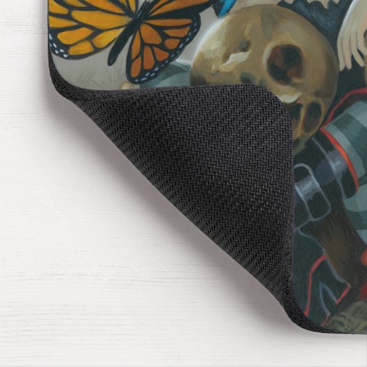 "Butterflies and Botten" Mousepad Muismat (Hoek)
