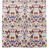 Butterflies and Flowers Douchegordijn (Voorkant)