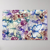 butterflies and other insects poster (Voorkant)