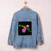 Butterflies and Roses valentine  Denim Jacket (Hangar)