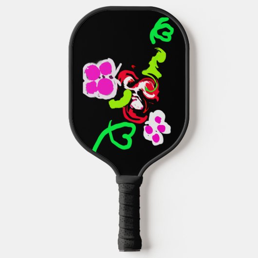 Butterflies and Roses valentine  Pickleball Paddle (Voorkant)