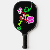 Butterflies and Roses valentine  Pickleball Paddle (Achterkant)