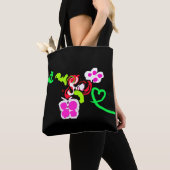 Butterflies and Roses valentine  Tote Bag (Dichtbij)