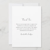 Butterflies Angels Collage Foto Bedankkaart (Achterkant)